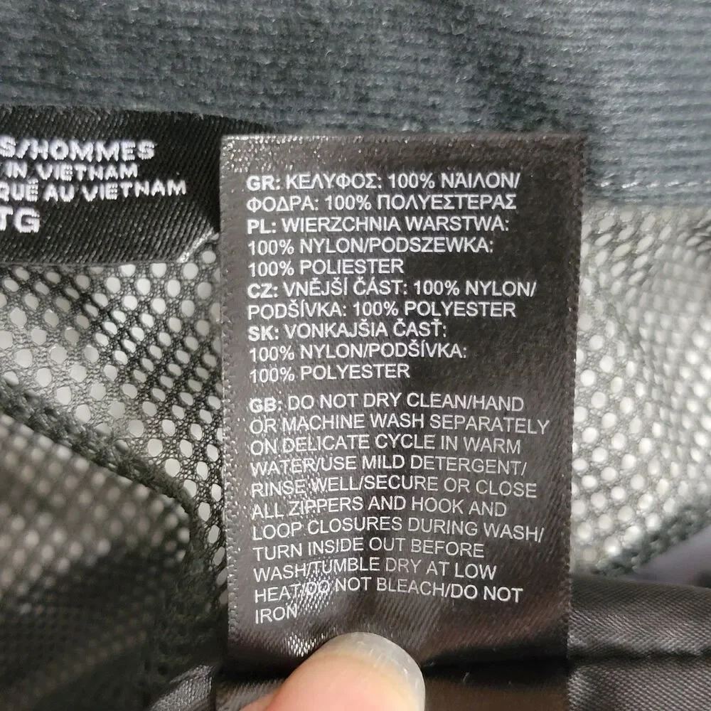 The North Face Dryvent Resolve 2 Rain Jacket Mens XL Gray Hooded NF0A2VD5